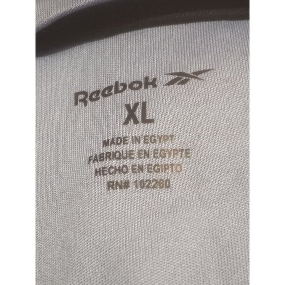 New Reebok XL Athletic Training Short Sleeve Tech Tee Crew Neck Men's T-Shirt - Picture 8 of 12